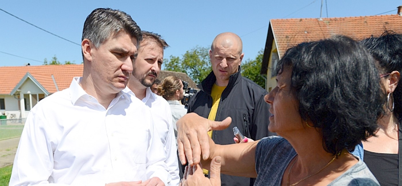 Predsjednik Vlade Zoran Milanović u Gunji: Sve što bude trebalo biti sagrađeno nanovo, bit će gotovo do zime